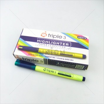 TRIPLE ปากกาเน้นข้อความ H2275 <1/12>